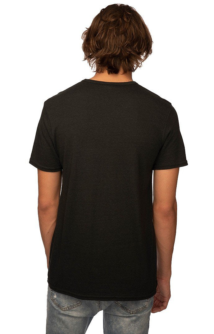 Royal Apparel 32051 Unisex eco Triblend Short Sleeve Tee - Eco Tri Black