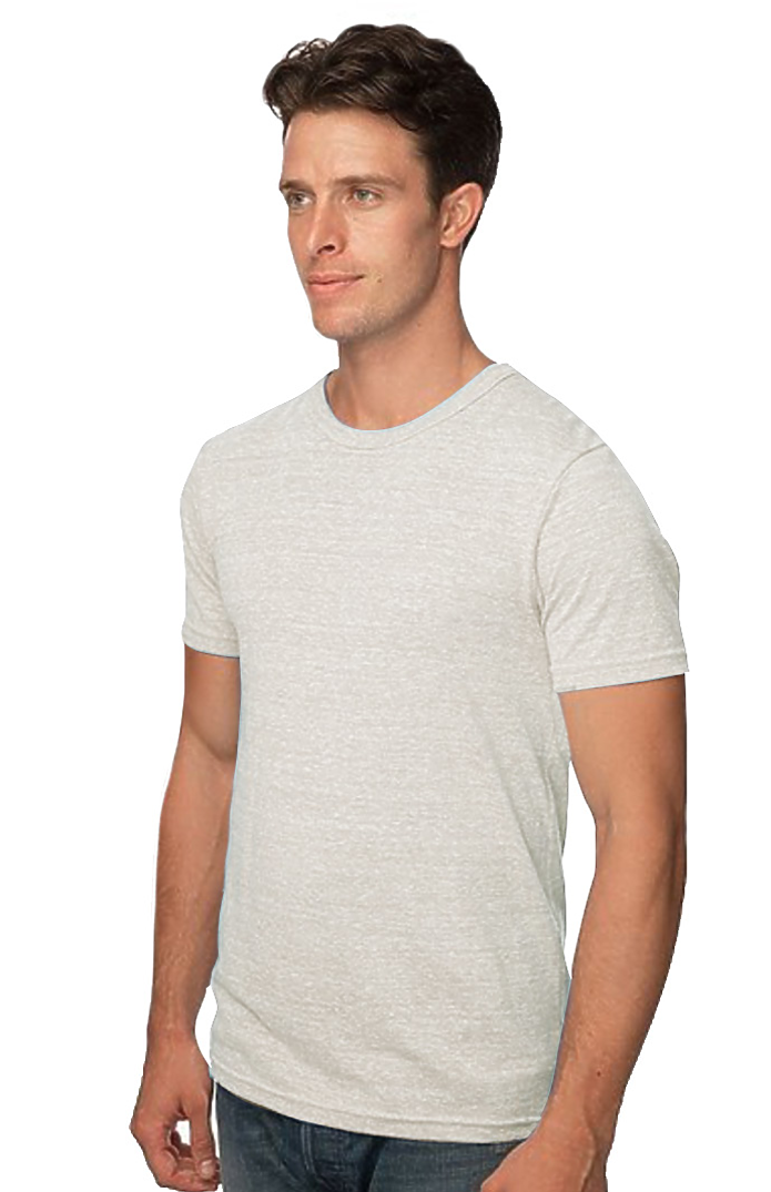 Royal Apparel 32051 Unisex eco Triblend Short Sleeve Tee - Eco Tri Natural
