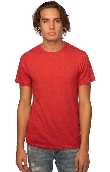 Royal Apparel 32051 Unisex eco Triblend Short Sleeve Tee - Eco Tri True Red