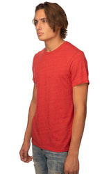 Royal Apparel 32051 Unisex eco Triblend Short Sleeve Tee - Eco Tri True Red