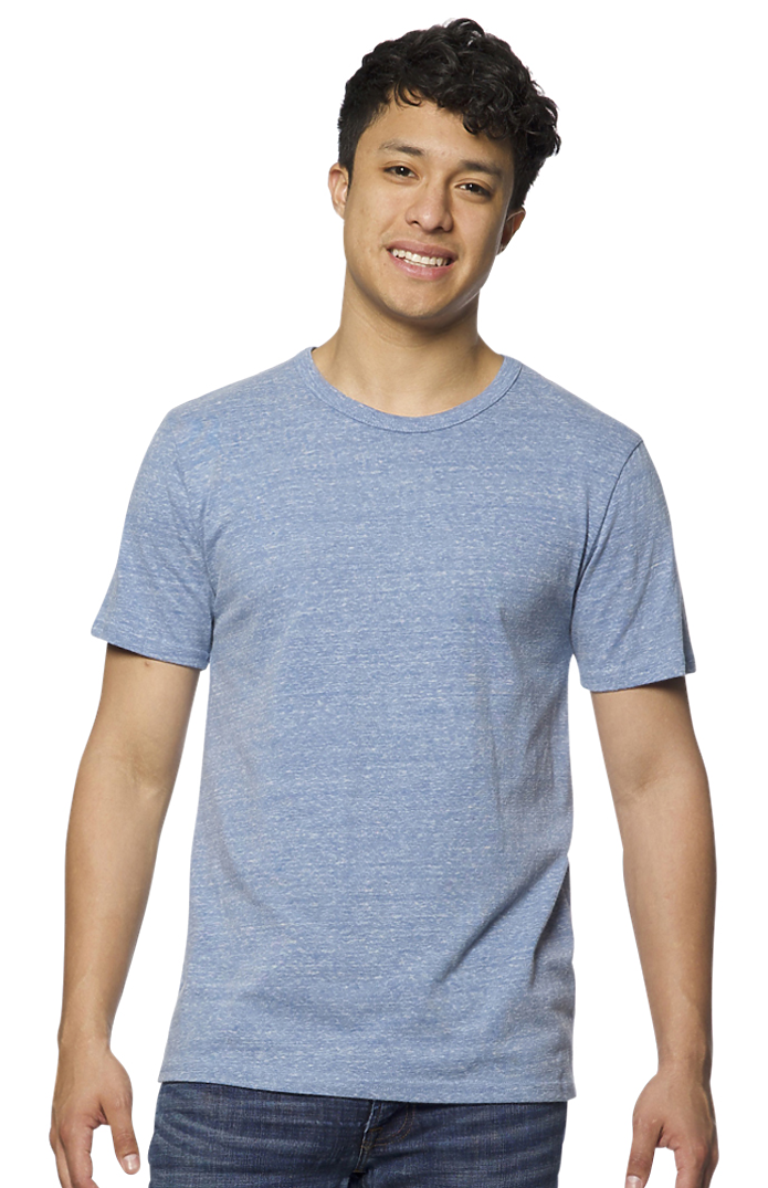 Royal Apparel 32051 Unisex eco Triblend Short Sleeve Tee - Eco Tri Royal