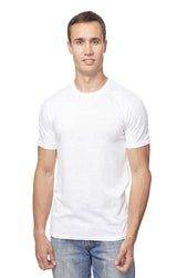 Royal Apparel 32051 Unisex eco Triblend Short Sleeve Tee - Eco Tri White