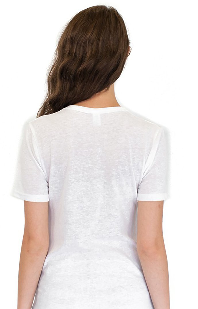 Royal Apparel 32051 Unisex eco Triblend Short Sleeve Tee - Eco Tri White