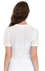 Royal Apparel 32051 Unisex eco Triblend Short Sleeve Tee - Eco Tri White