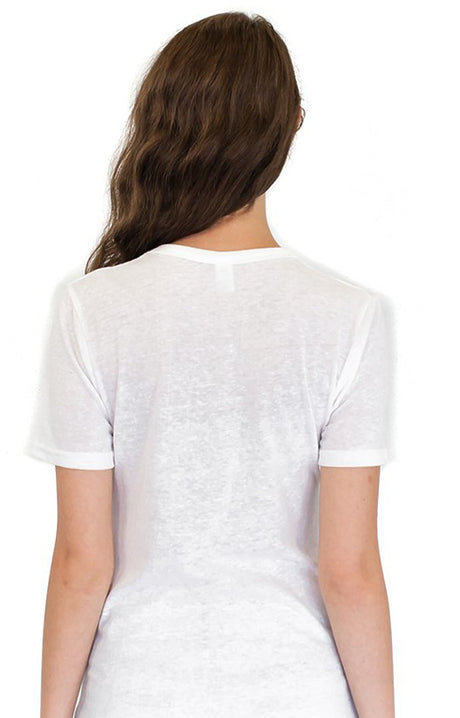 Royal Apparel 32051 Unisex eco Triblend Short Sleeve Tee - Eco Tri White