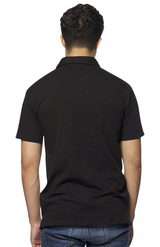 Royal Apparel 32057 Unisex eco Triblend Polo - Eco Tri Black