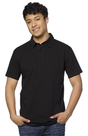 Royal Apparel 32057 Unisex eco Triblend Polo - Eco Tri Black