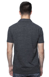 Royal Apparel 32057 Unisex eco Triblend Polo - Eco Tri Charcoal