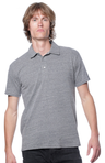 Royal Apparel 32057 Unisex eco Triblend Polo - Eco Tri Grey