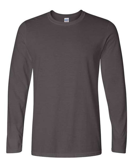 Gildan Softstyle® Long Sleeve T-Shirt - Gildan 64400 Gildan Charcoal S