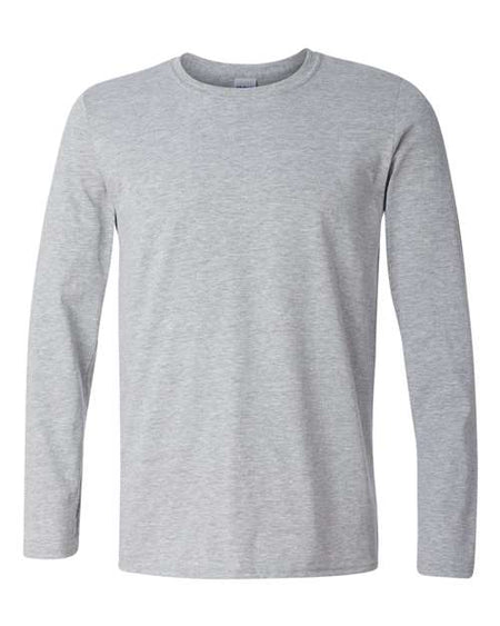 Gildan Softstyle® Long Sleeve T-Shirt - Gildan 64400 Gildan Sport Grey S