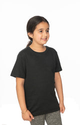 Royal Apparel 32121 Youth eco Triblend Short Sleeve Tee - Eco Tri Black