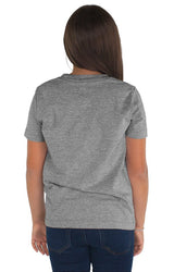 Royal Apparel 32121 Youth eco Triblend Short Sleeve Tee - Eco Tri Grey