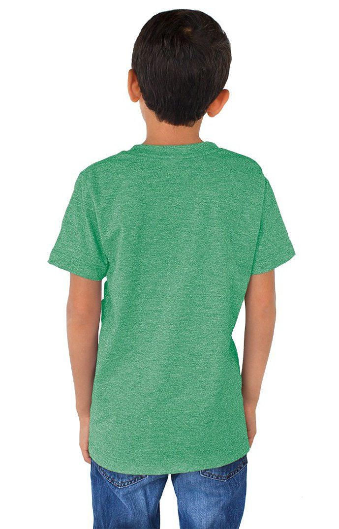 Royal Apparel 32121 Youth eco Triblend Short Sleeve Tee - Eco Tri Kelly