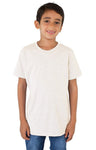 Royal Apparel 32121 Youth eco Triblend Short Sleeve Tee - Eco Tri Natural