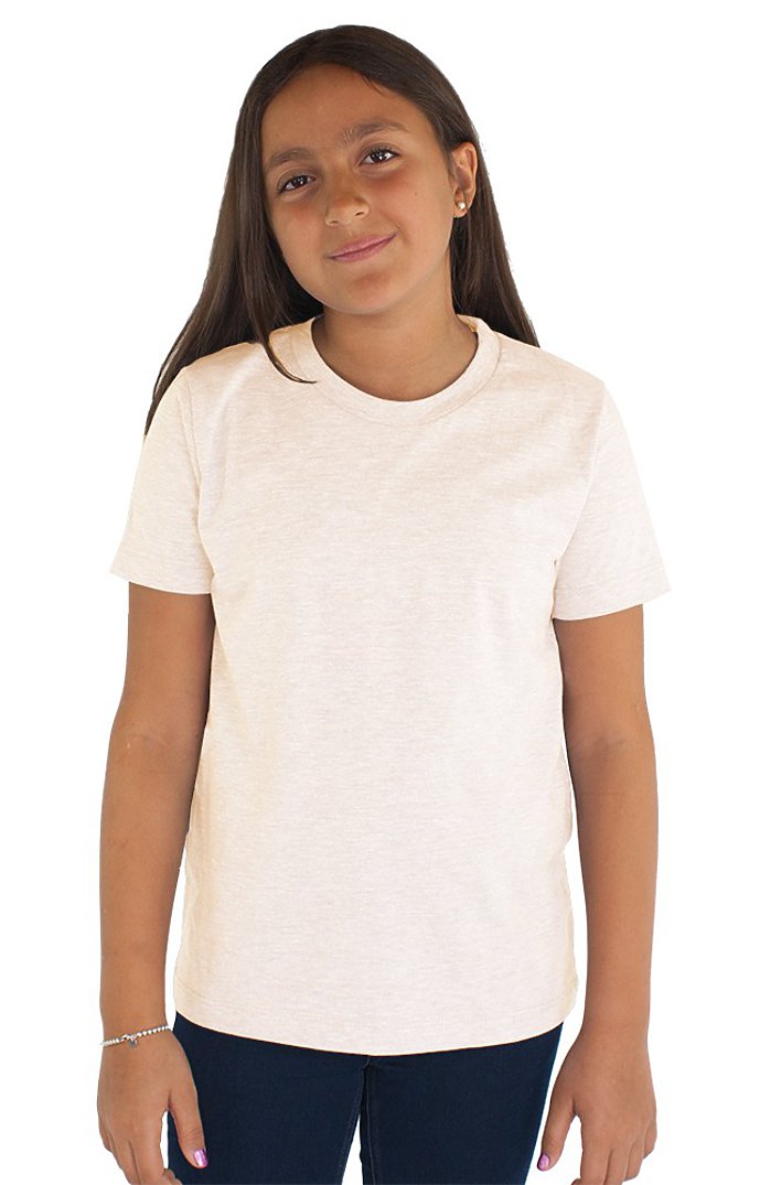 Royal Apparel 32121 Youth eco Triblend Short Sleeve Tee - Eco Tri Natural
