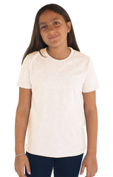 Royal Apparel 32121 Youth eco Triblend Short Sleeve Tee - Eco Tri Natural