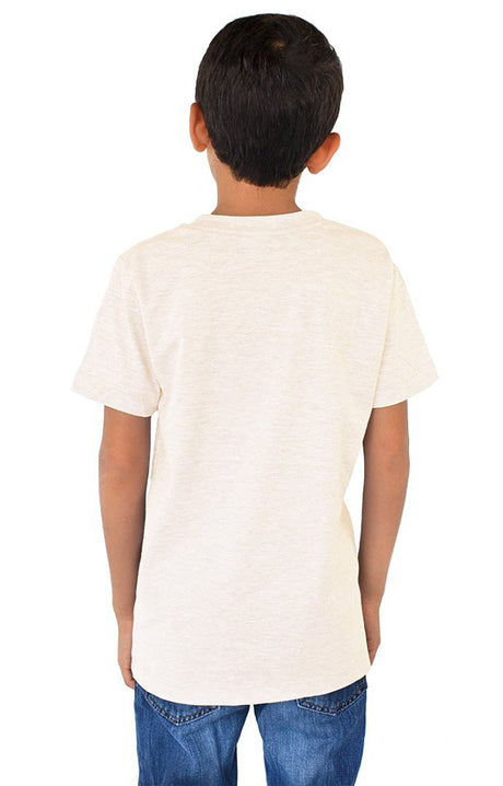 Royal Apparel 32121 Youth eco Triblend Short Sleeve Tee - Eco Tri Natural