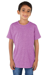 Royal Apparel 32121 Youth eco Triblend Short Sleeve Tee - Eco Tri Purple