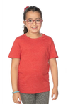 Royal Apparel 32121 Youth eco Triblend Short Sleeve Tee - Eco Tri True Red