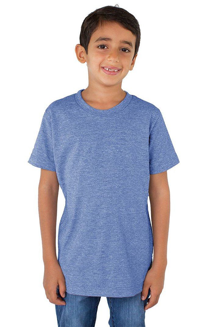 Royal Apparel 32121 Youth eco Triblend Short Sleeve Tee - Eco Tri Royal