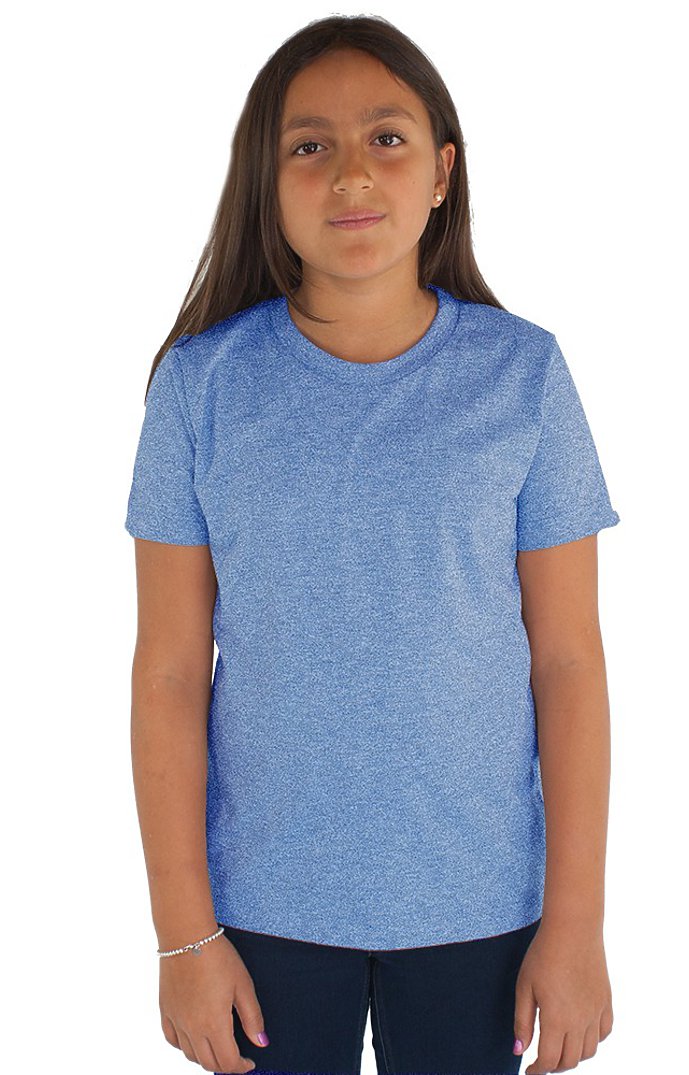 Royal Apparel 32121 Youth eco Triblend Short Sleeve Tee - Eco Tri Royal