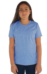 Royal Apparel 32121 Youth eco Triblend Short Sleeve Tee - Eco Tri Royal
