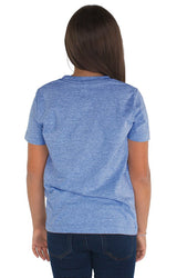 Royal Apparel 32121 Youth eco Triblend Short Sleeve Tee - Eco Tri Royal