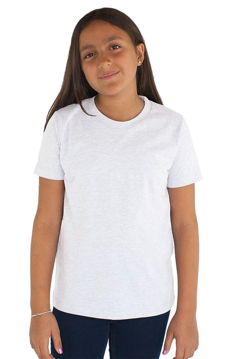 Royal Apparel 32121 Youth eco Triblend Short Sleeve Tee - Eco Tri White