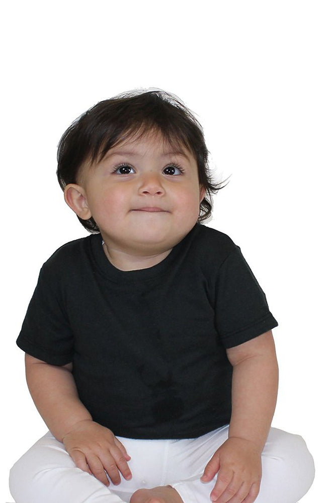 Royal Apparel 32131 Infant eco Triblend Short Sleeve Tee - Eco Tri Black