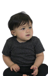 Royal Apparel 32131 Infant eco Triblend Short Sleeve Tee - Eco Tri Charcoal