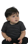 Royal Apparel 32131 Infant eco Triblend Short Sleeve Tee - Eco Tri Charcoal
