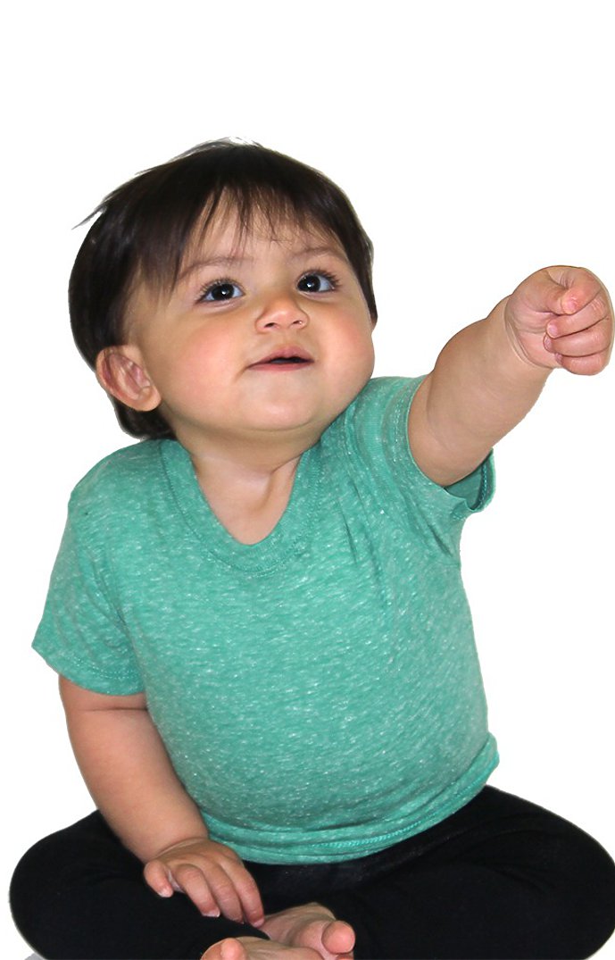 Royal Apparel 32131 Infant eco Triblend Short Sleeve Tee - Eco Tri Kelly