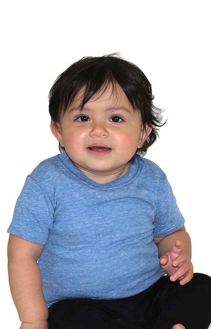 Royal Apparel 32131 Infant eco Triblend Short Sleeve Tee - Eco Tri Royal