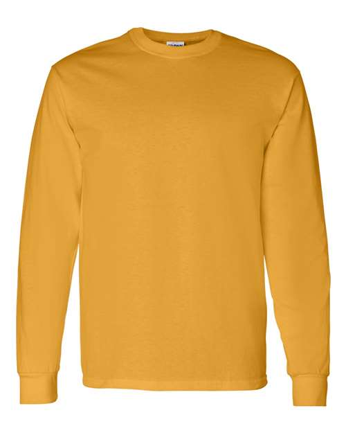 Gildan Heavy Cotton™ Long Sleeve T-Shirt - Gold - Gildan 5400 Gildan Gold S