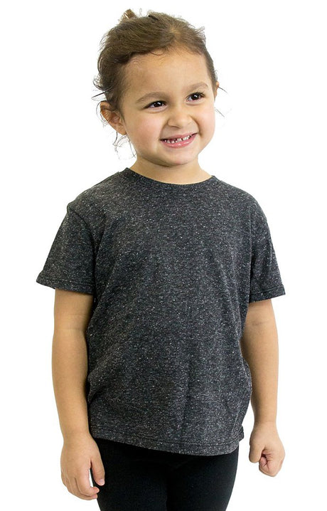 Royal Apparel 32161 Toddler eco Triblend Short Sleeve Tee - Eco Tri Charcoal