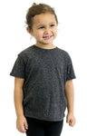 Royal Apparel 32161 Toddler eco Triblend Short Sleeve Tee - Eco Tri Charcoal