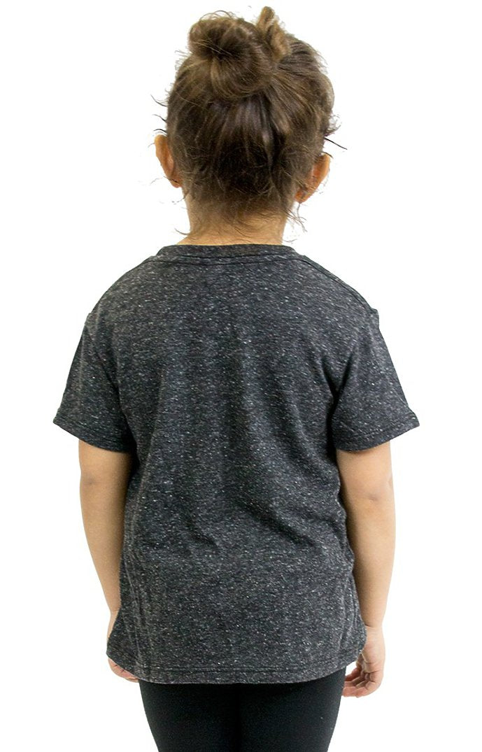 Royal Apparel 32161 Toddler eco Triblend Short Sleeve Tee - Eco Tri Charcoal