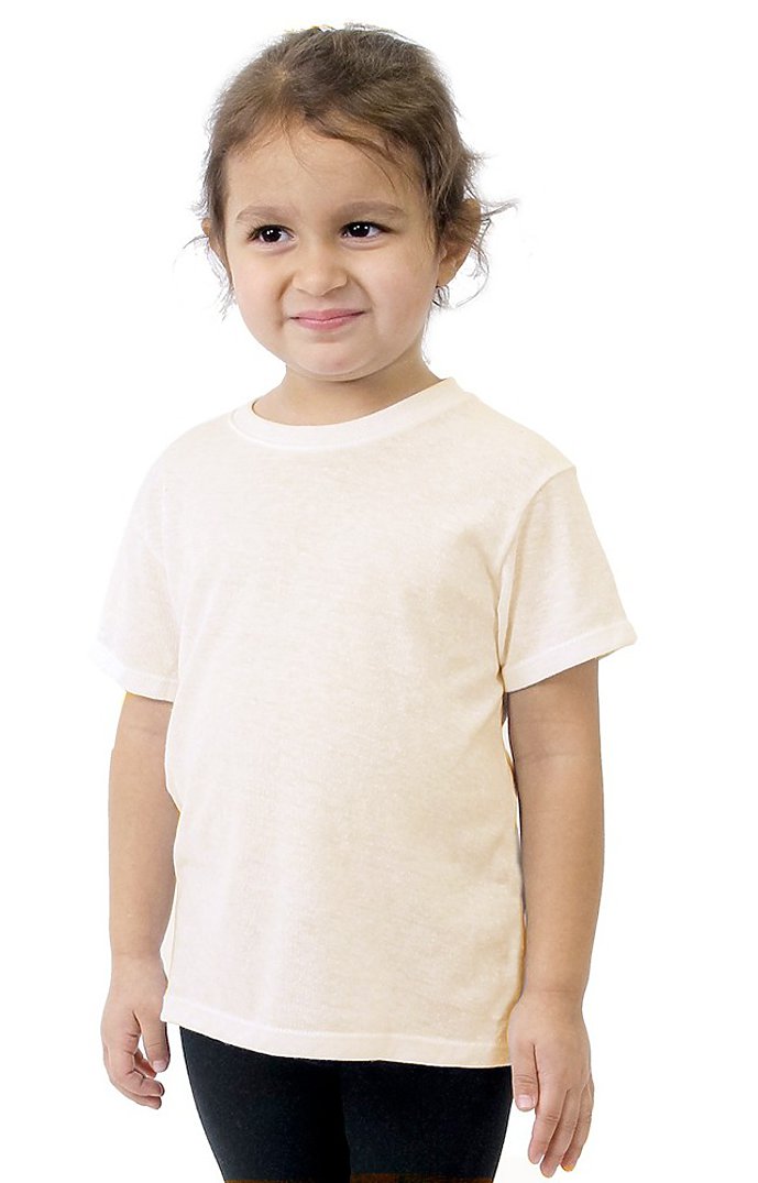 Royal Apparel 32161 Toddler eco Triblend Short Sleeve Tee - Eco Tri Natural