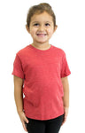 Royal Apparel 32161 Toddler eco Triblend Short Sleeve Tee - Eco Tri True Red