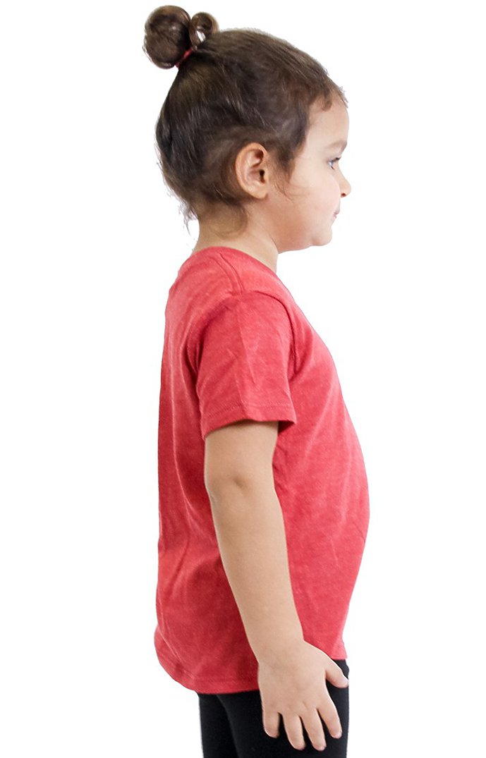 Royal Apparel 32161 Toddler eco Triblend Short Sleeve Tee - Eco Tri True Red