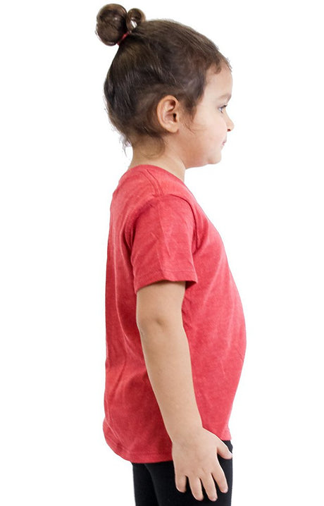 Royal Apparel 32161 Toddler eco Triblend Short Sleeve Tee - Eco Tri True Red