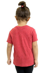 Royal Apparel 32161 Toddler eco Triblend Short Sleeve Tee - Eco Tri True Red