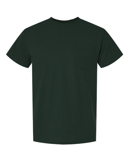 Gildan DryBlend® Pocket T-Shirt - Gildan 8300 Gildan Forest Green S