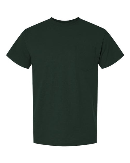 Gildan DryBlend® Pocket T-Shirt - Gildan 8300 Gildan Forest Green S