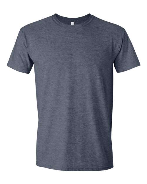 Gildan Softstyle® T-Shirt - Heather Navy - Gildan 64000 Gildan Heather Navy XS