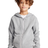 Royal Apparel 3222 Youth Fashion Fleece Zip Hoodie - Heather Grey