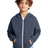 Royal Apparel 3222 Youth Fashion Fleece Zip Hoodie - Navy