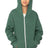 Royal Apparel 3222 Youth Fashion Fleece Zip Hoodie - 50/50 Pine