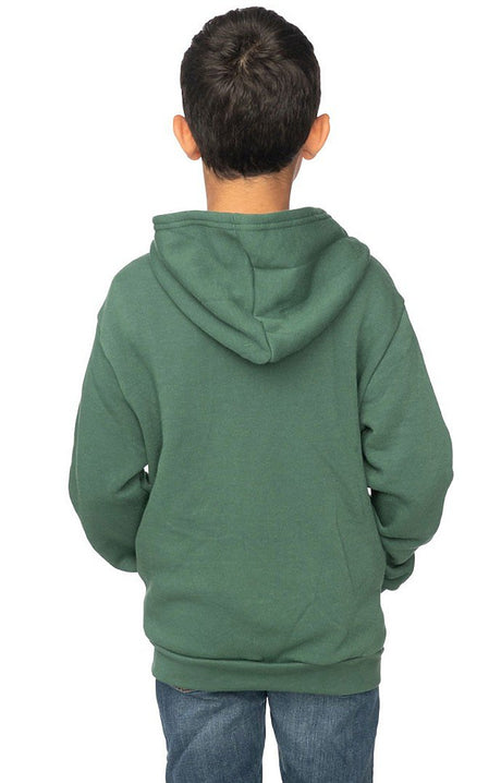 Royal Apparel 3222 Youth Fashion Fleece Zip Hoodie - 50/50 Pine